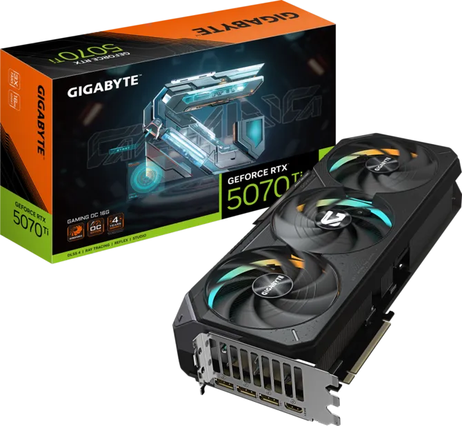 GIGABYTE GeForce RTX 5070 Ti Gaming OC 16GB